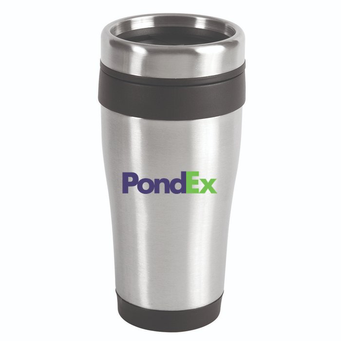Pauly Wearing Pondex 16oz Travel Tumbler