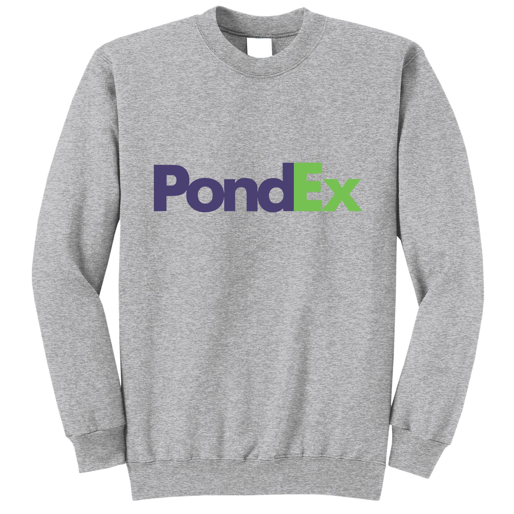 Pauly Wearing Pondex Tall Sweatshirt