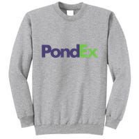 Pauly Wearing Pondex Tall Sweatshirt