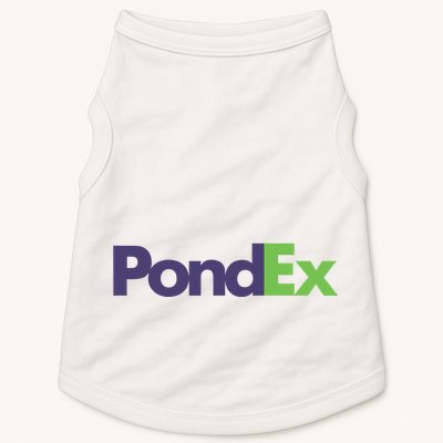 Pauly Wearing Pondex Doggie Tank