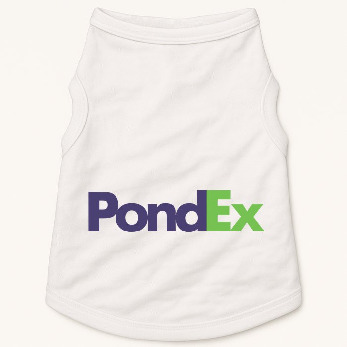 Pauly Wearing Pondex Doggie Tank