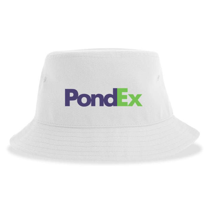 Pauly Wearing Pondex Sustainable Bucket Hat