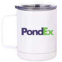 Pauly Wearing Pondex 12 oz Stainless Steel Tumbler Cup