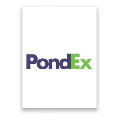 Pauly Wearing Pondex Poster