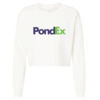 Pauly Wearing Pondex Cropped Pullover Crew