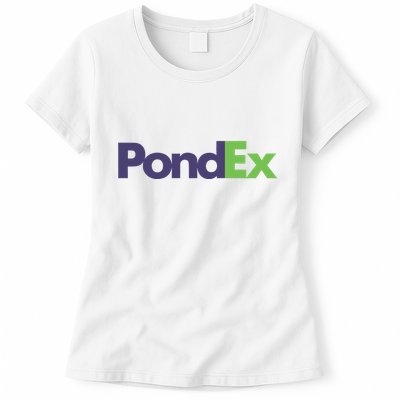 Pauly Wearing Pondex Womens T-Shirt