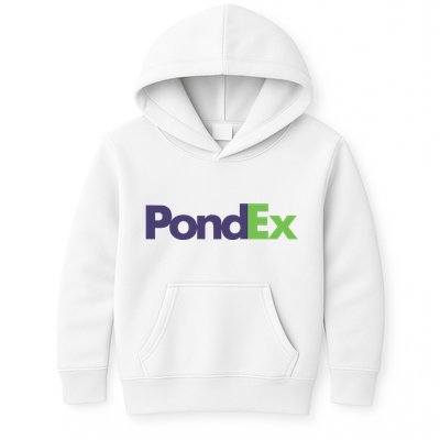Pauly Wearing Pondex Kids Hoodie
