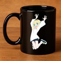 Pikamee Wow 11oz C Handle Ceramic Mug