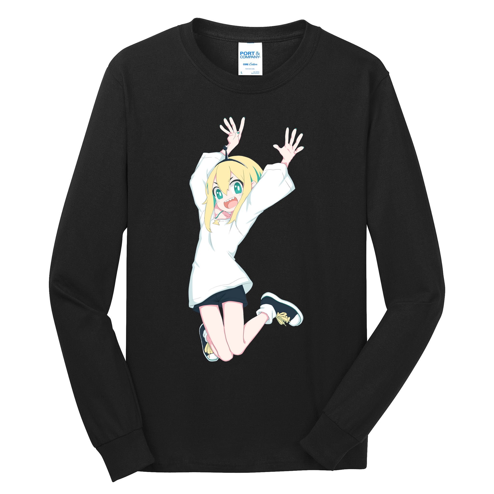 Pikamee Wow Tall Long Sleeve T-Shirt