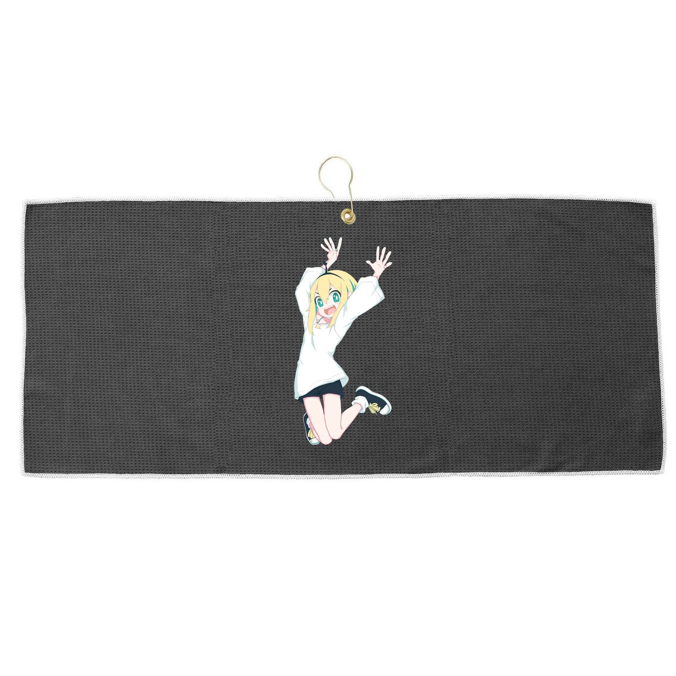 Pikamee Wow Large Microfiber Waffle Golf Towel