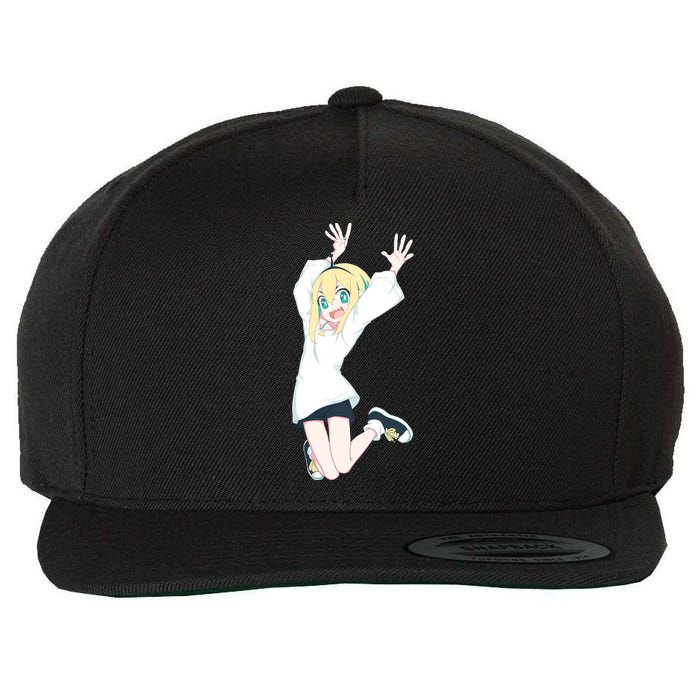 Pikamee Wow Wool Snapback Cap