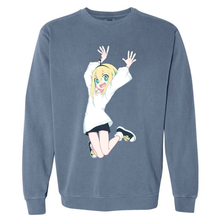 Pikamee Wow Garment-Dyed Sweatshirt