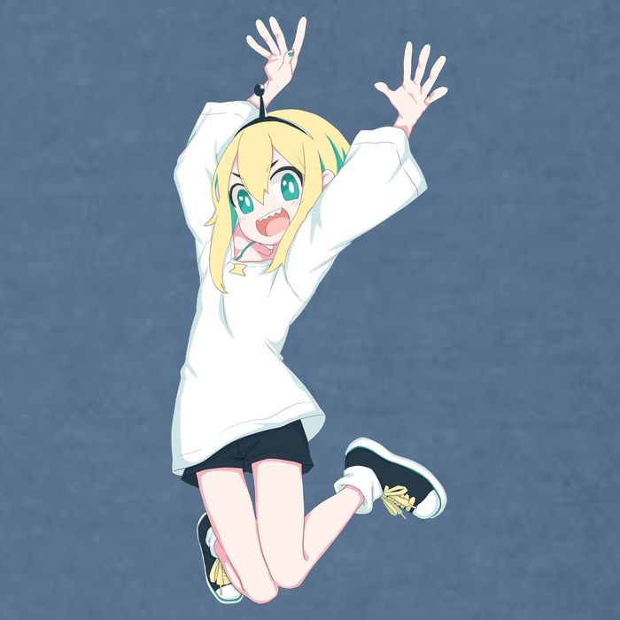 Pikamee Wow Garment-Dyed Sweatshirt