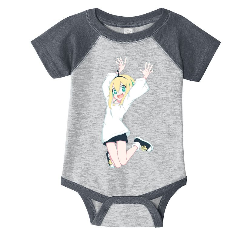 Pikamee Wow Infant Baby Jersey Bodysuit