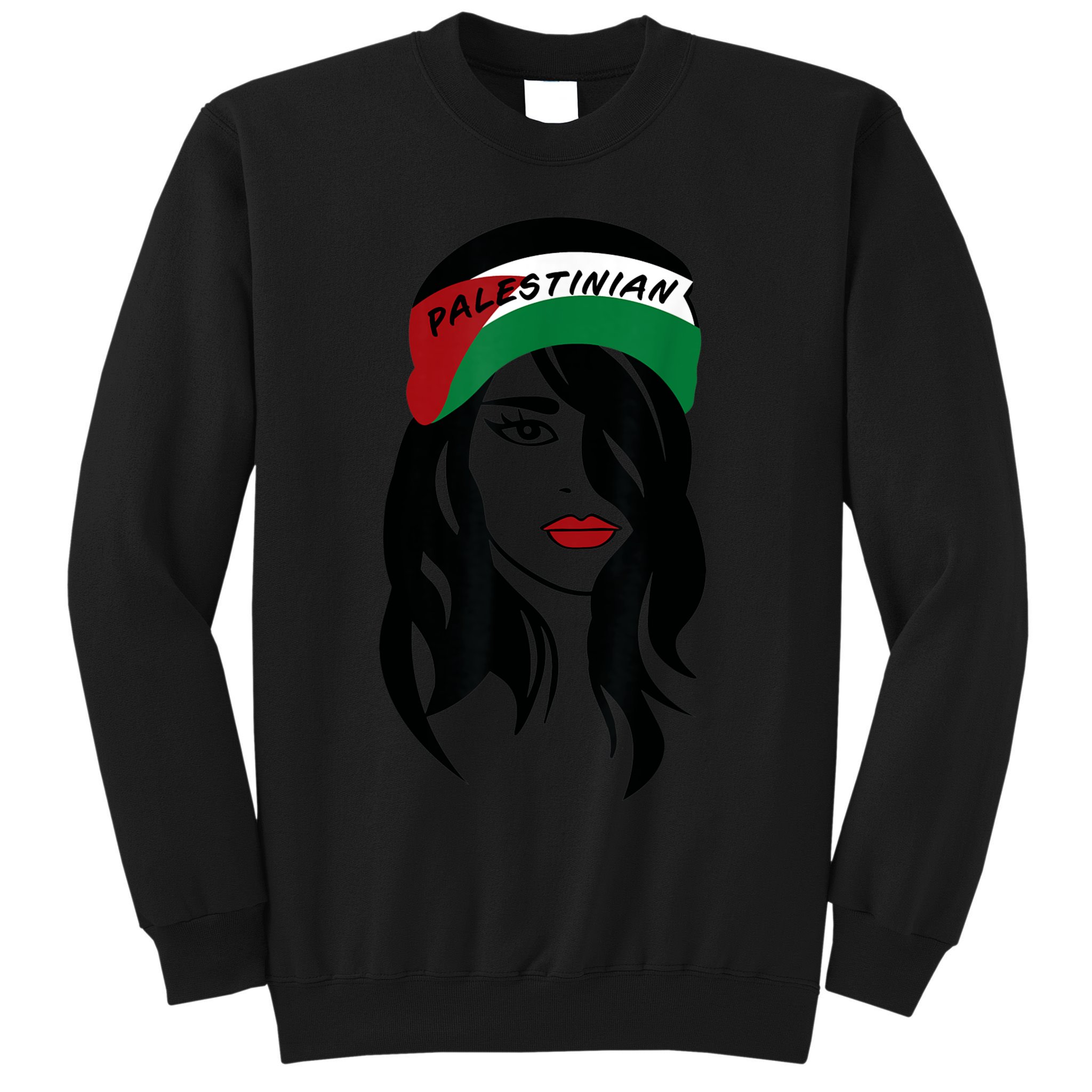Palestinian Women Palestine Flag Palestinians Woman Scarf Sweatshirt