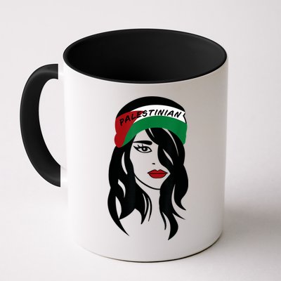 Palestinian Women Palestine Flag Palestinians Woman Scarf Mug