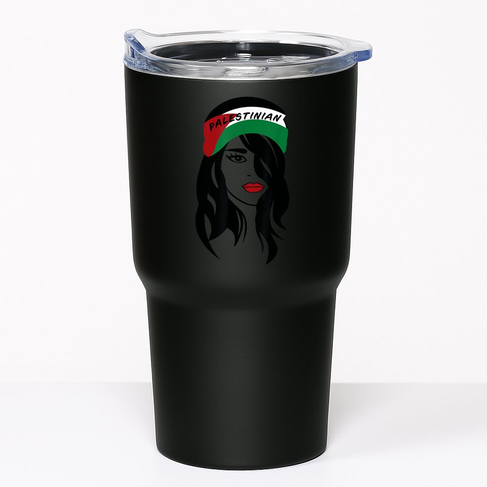 Palestinian Women Palestine Flag Palestinians Woman Scarf Tumbler