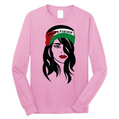 Palestinian Women Palestine Flag Palestinians Woman Scarf Long Sleeve Shirt