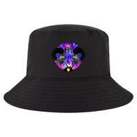 Psychedelic Woman Photographic Collage Cool Comfort Performance Bucket Hat