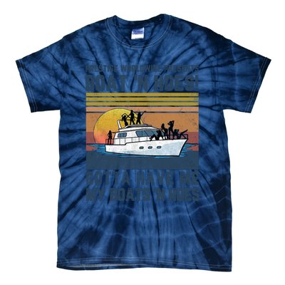 Prestige Worldwide Presens Boat N Hoes Gotta Have Me Vintage Movie Quote Tie-Dye T-Shirt