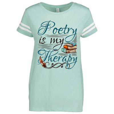 Poem Writer Poet Literacy English Enza Ladies Jersey Football T-Shirt