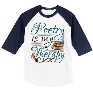 Poem Writer Poet Literacy English Baseball Sleeve Shirt