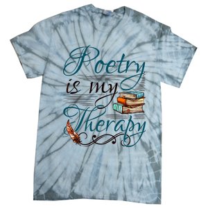 Poem Writer Poet Literacy English Tie-Dye T-Shirt