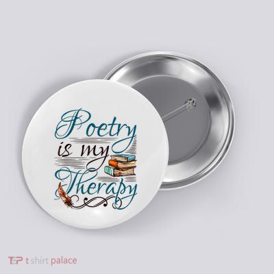 Poem Writer Poet Literacy English Button