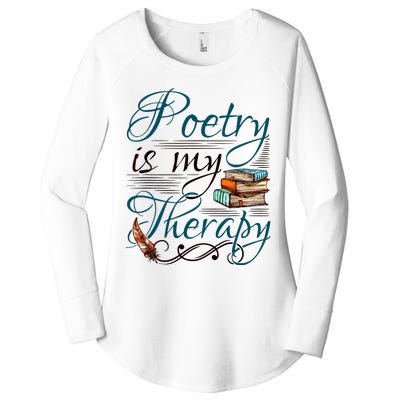 Poem Writer Poet Literacy English Women's Perfect Tri Tunic Long Sleeve Shirt