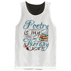 Poem Writer Poet Literacy English Mesh Reversible Basketball Jersey Tank