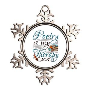 Poem Writer Poet Literacy English Metallic Star Ornament