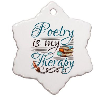 Poem Writer Poet Literacy English Ceramic Star Ornament