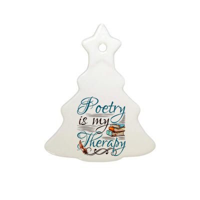 Poem Writer Poet Literacy English Ceramic Tree Ornament