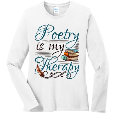 Poem Writer Poet Literacy English Ladies Long Sleeve Shirt