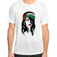 Palestinian Women Palestine Flag Palestinians Woman Scarf Adult ChromaSoft Performance T-Shirt