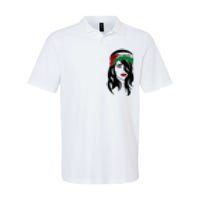 Palestinian Women Palestine Flag Palestinians Woman Scarf Softstyle Adult Sport Polo