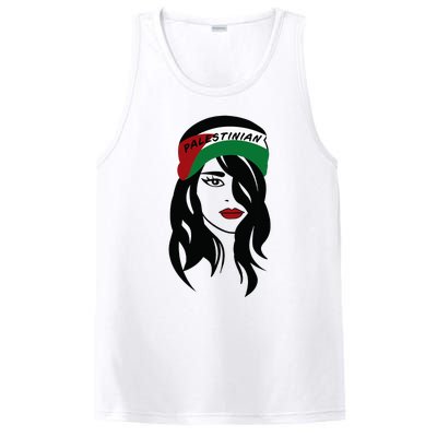 Palestinian Women Palestine Flag Palestinians Woman Scarf PosiCharge Competitor Tank