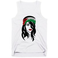 Palestinian Women Palestine Flag Palestinians Woman Scarf Tank Top