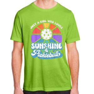 Pickleball, Womens Pickleball Tee, Pickleball Lover Adult ChromaSoft Performance T-Shirt