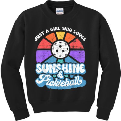 Pickleball, Womens Pickleball Tee, Pickleball Lover Kids Sweatshirt