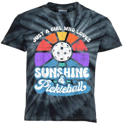 Pickleball, Womens Pickleball Tee, Pickleball Lover Kids Tie-Dye T-Shirt