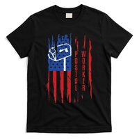 Postal Worker Patriotic Us Post Mail Carrier Man Women T-Shirt