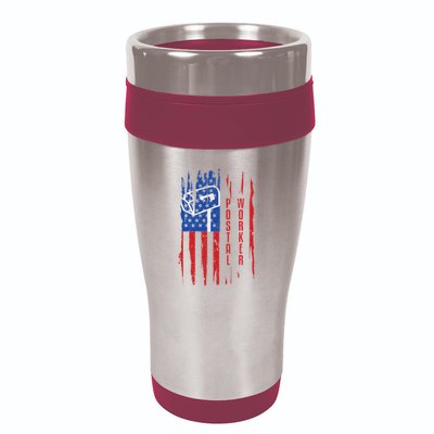 Postal Worker Patriotic Us Post Mail Carrier Man Women 16oz Travel Tumbler
