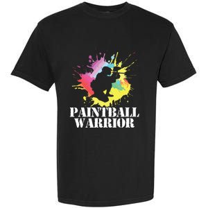 Paintball Warrior Paintball Player Birthday Party Garment-Dyed Heavyweight T-Shirt