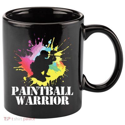 Paintball Warrior Paintball Player Birthday Party 11oz C Handle Ceramic Mug