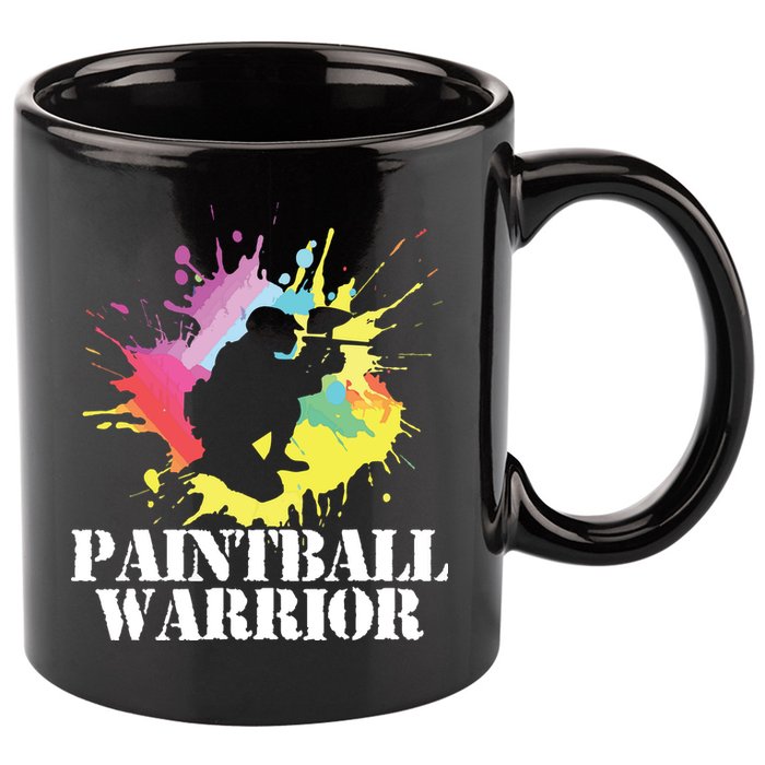 Paintball Warrior Paintball Player Birthday Party 11oz C Handle Ceramic Mug