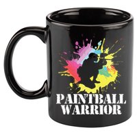Paintball Warrior Paintball Player Birthday Party 11oz C Handle Ceramic Mug