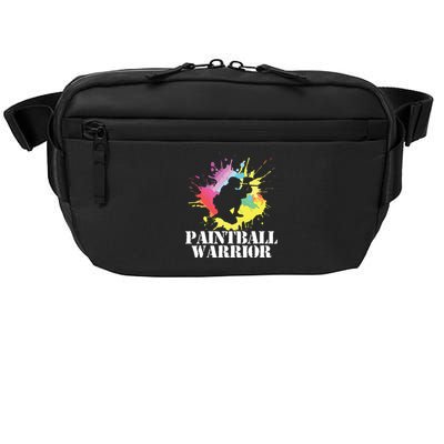 Paintball Warrior Paintball Player Birthday Party Crossbody Pack