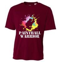 Paintball Warrior Paintball Player Birthday Party Cooling Performance Crew T-Shirt