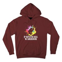 Paintball Warrior Paintball Player Birthday Party Hoodie